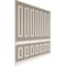 Ekena Millwork Wainscot Paneling Kit, Urethane, 94-1/2 in L, Factory Primed WPKUST022P096 - alternate 3